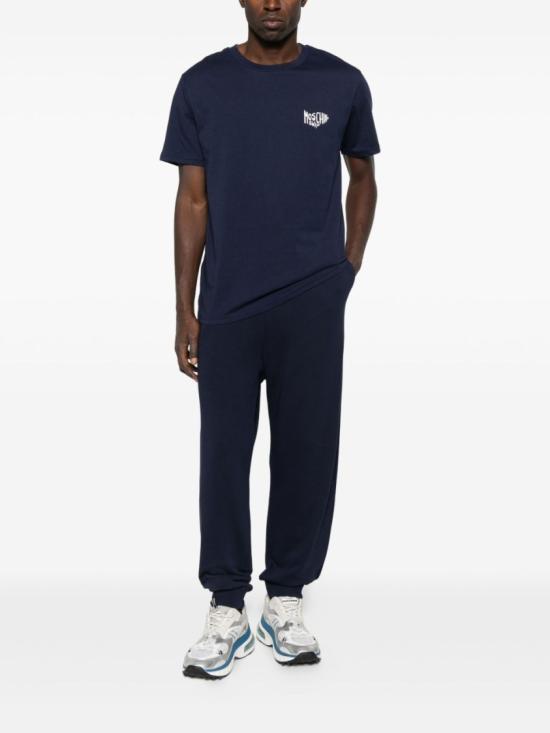 25FW 모스키노 트레이닝/조거 팬츠 A6703 Black - MOSCHINO