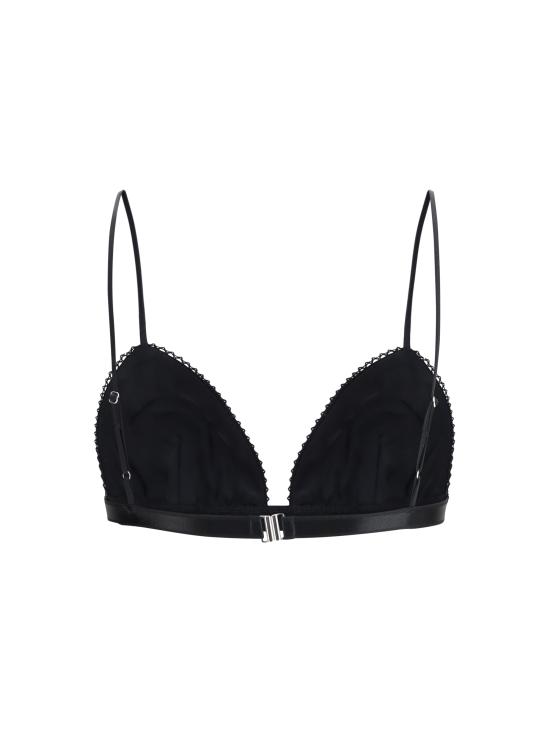 25FW 안다마네 브라  TM180914ATNV127 999 BLACK - ANDAMANE