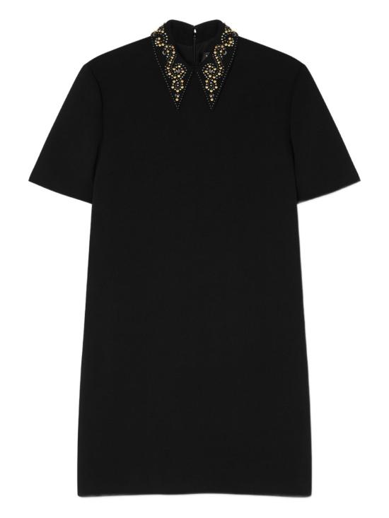 25FW 베르사체 미디 원피스 10221081A12789 1B000 Black