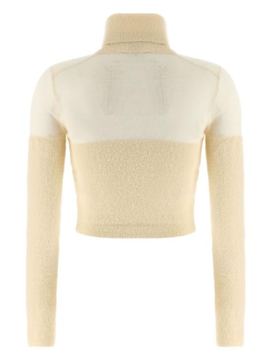 25FW 엘리자베타프랜치 터틀넥 MK54T57E2 DZ9 Beige - ELISABETTA FRANCHI