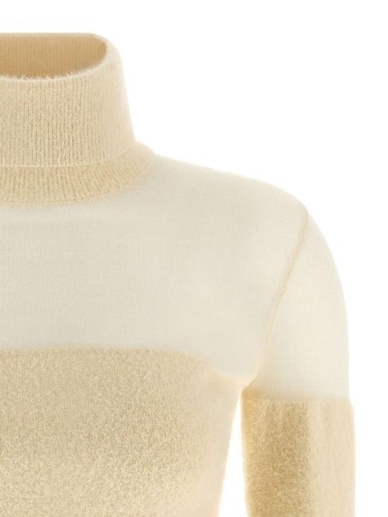 25FW 엘리자베타프랜치 터틀넥 MK54T57E2 DZ9 Beige - ELISABETTA FRANCHI