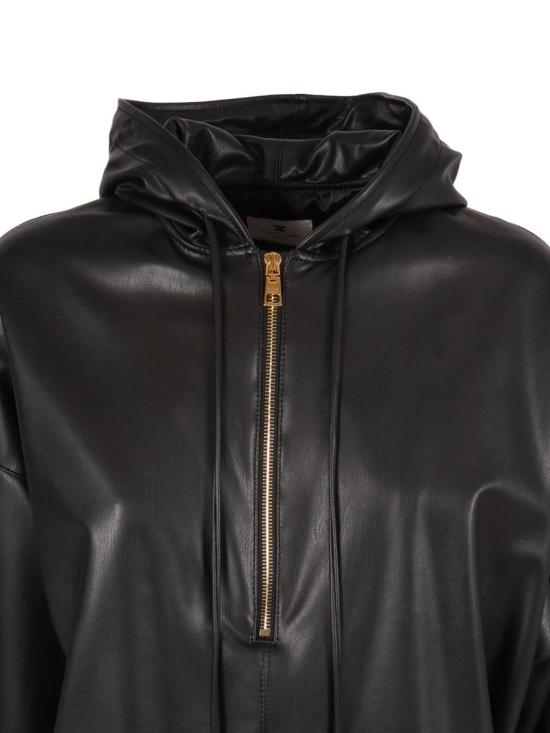 25FW 엘리자베타프랜치 터틀넥 MD01258E2 110 Black - ELISABETTA FRANCHI