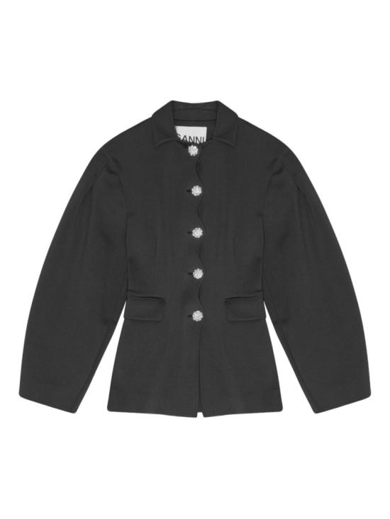 25FW 가니 자켓 W0516 Black