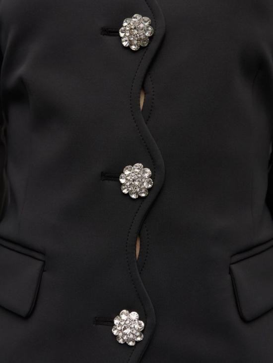 25FW 가니 자켓 W0516 Black - GANNI