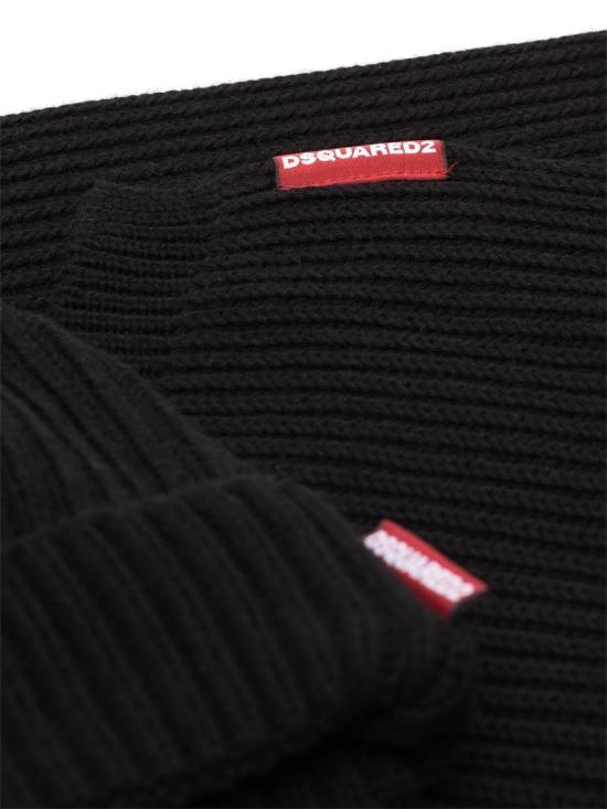  디스퀘어드2 비니 KNM006505M02252 Black - DSQUARED2