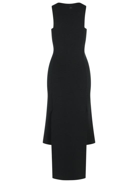 25FW 쿠레쥬 원피스 425MRO742FI0001 9999 Black - COURREGES