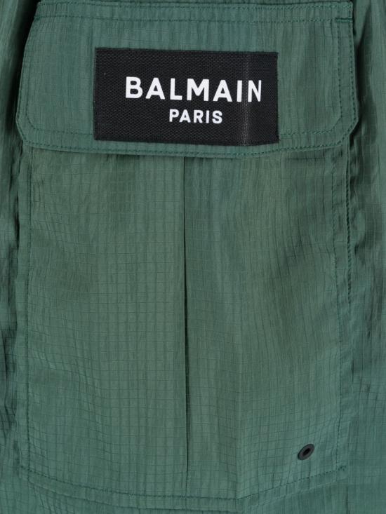  발망 스윔팬츠 BWB780570 309 Green - BALMAIN