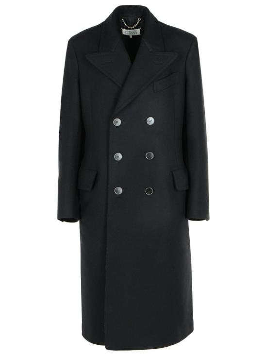 25FW 마르지엘라 코트 S50AA0158 M35585 900 Black