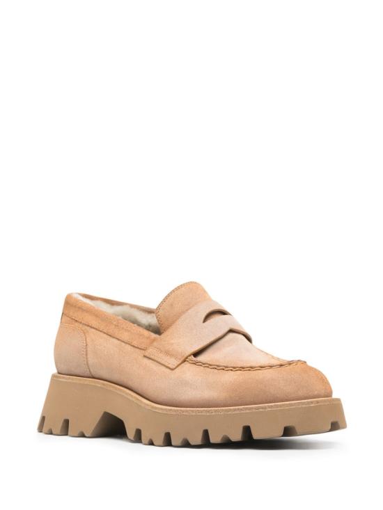  산토니 플랫 슈즈 WUFR70735GOMA Brown - SANTONI