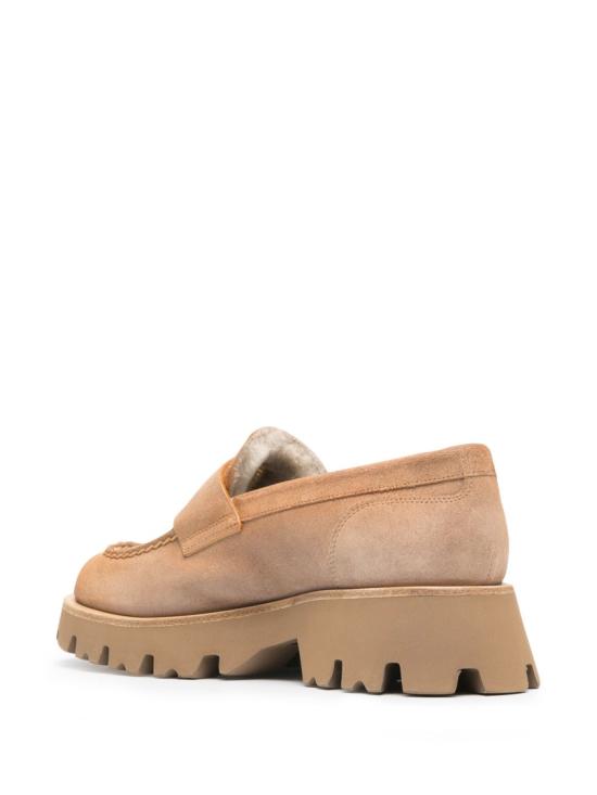  산토니 플랫 슈즈 WUFR70735GOMA Brown - SANTONI