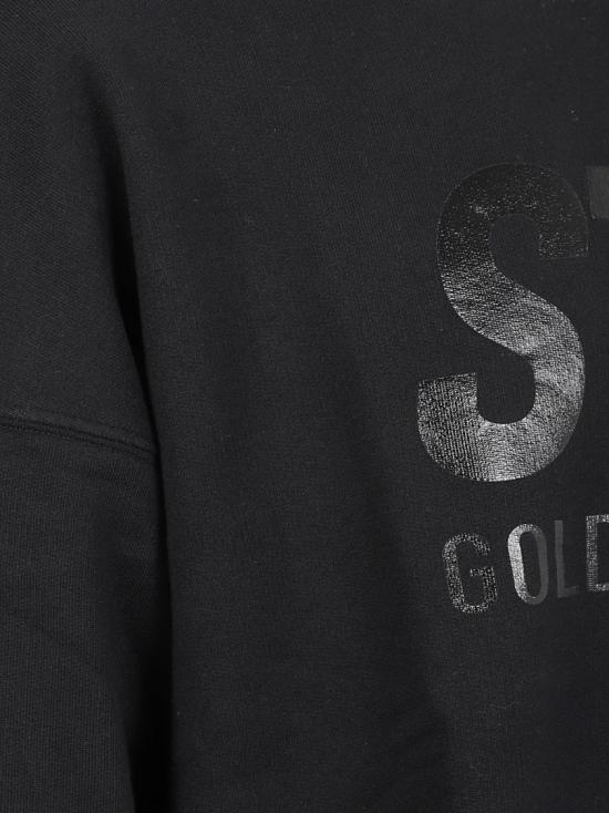 25FW 골든구스 긴팔 티셔츠 GUP01992P00180390100 Black - GOLDEN GOOSE