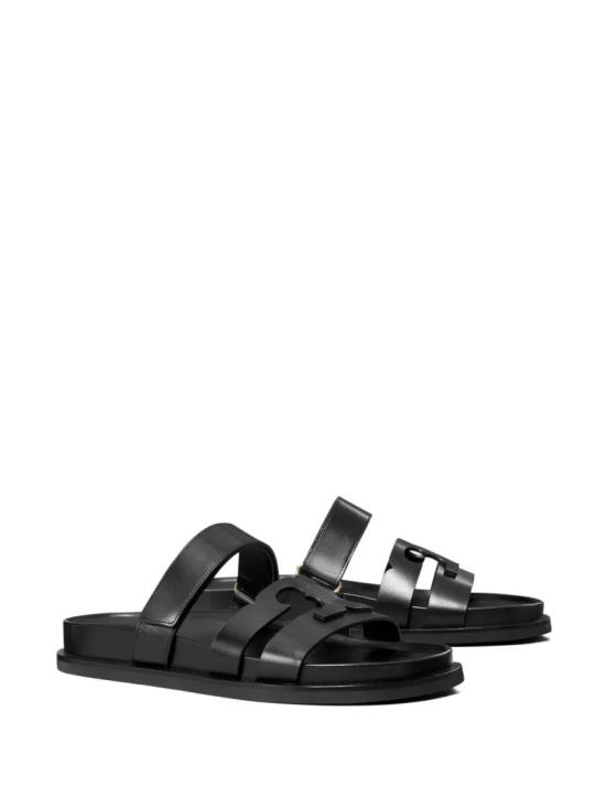  토리버치 이네스 스포츠 슬라이드 161636 006 Black - TORY BURCH
