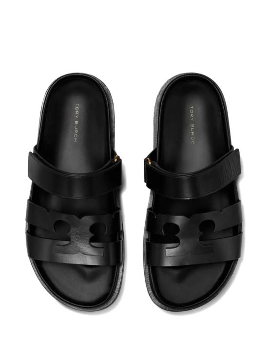 토리버치 이네스 스포츠 슬라이드 161636 006 Black - TORY BURCH