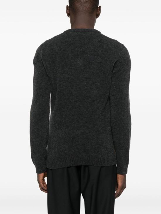 25FW 스칼리오네 스웨터 URW150 Black - SCAGLIONE