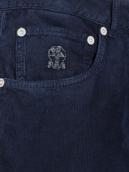 25FW 브루넬로 쿠치넬리 데님 팬츠 M279UF1010 C2517 Black - BRUNELLO CUCINELLI