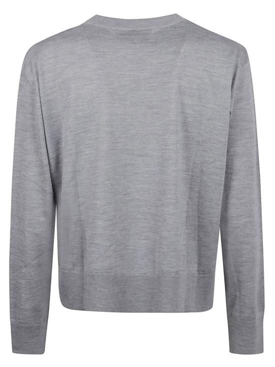 25FW 아미 스웨터 HKS834KN0066050 Grey - AMI