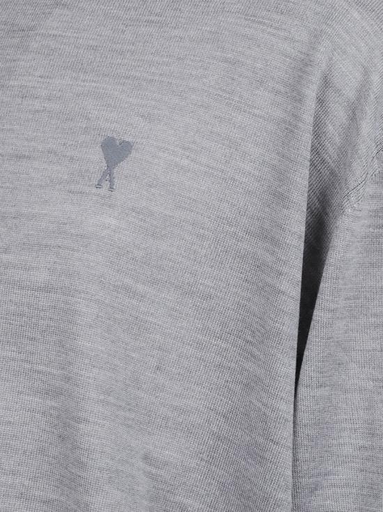 25FW 아미 스웨터 HKS834KN0066050 Grey - AMI