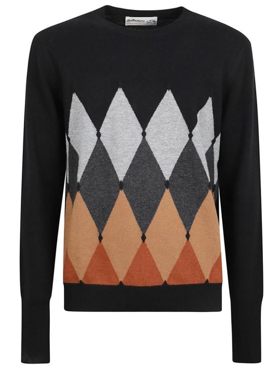25FW 발렌타인 스웨터 B2P00012KA895500 Black