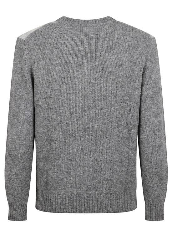 25FW 발렌타인 스웨터 B2P0005W02295068 Grey - BALLANTYNE