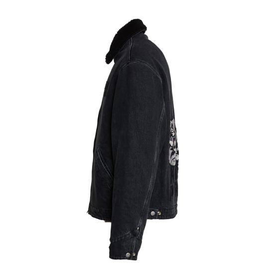 25FW 겐조 데님 자켓 FF65DB1056C4 Black - KENZO