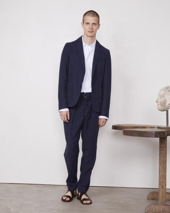 25SS 오피신 제네랄 수트 자켓 S25MTLG409 NIGHT SKY Black - OFFICINE GENERALE