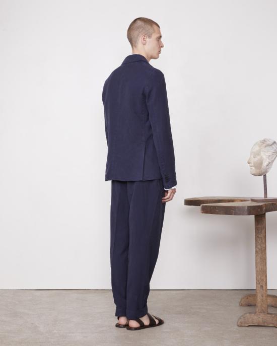 25SS 오피신 제네랄 수트 자켓 S25MTLG409 NIGHT SKY Black - OFFICINE GENERALE