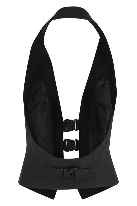 25FW 코페르니 민소매 티셔츠 COPT35F3004 097 Black - COPERNI