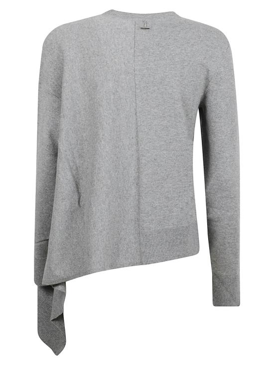 25FW 알렉산더 맥퀸 스웨터 839874Q1BEU1020 Grey - ALEXANDER MCQUEEN