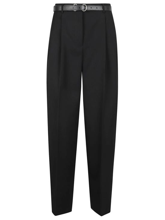 25FW 질샌더 스트레이트 팬츠 J02KA0196J40002001 Black