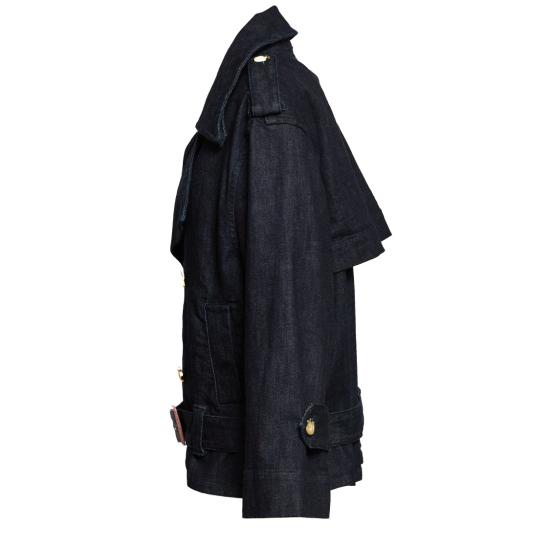 25FW 셀프 포트레이트 데님 자켓 PF25831JBL Black - SELF PORTRAIT