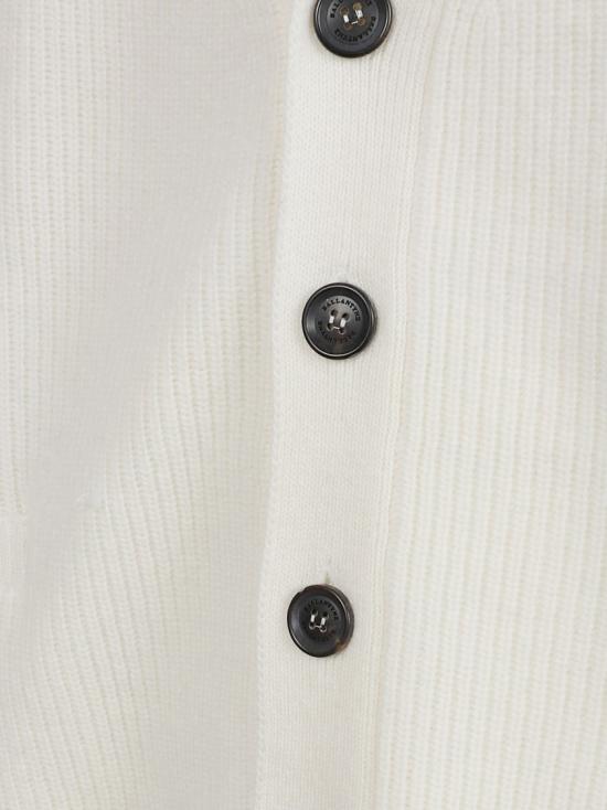 25FW 발렌타인 가디건 B2K0017W06710144 White - BALLANTYNE