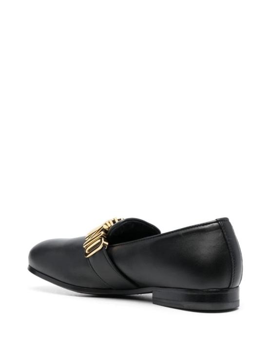  모스키노 플랫 슈즈 MA10202D1FMF0 000 Black - MOSCHINO