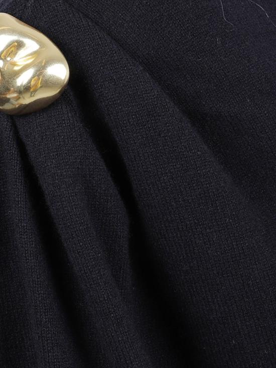 25FW 파비아나 필리피 반팔 티셔츠 MAD225F482N1285146 Black - FABIANA FILIPPI