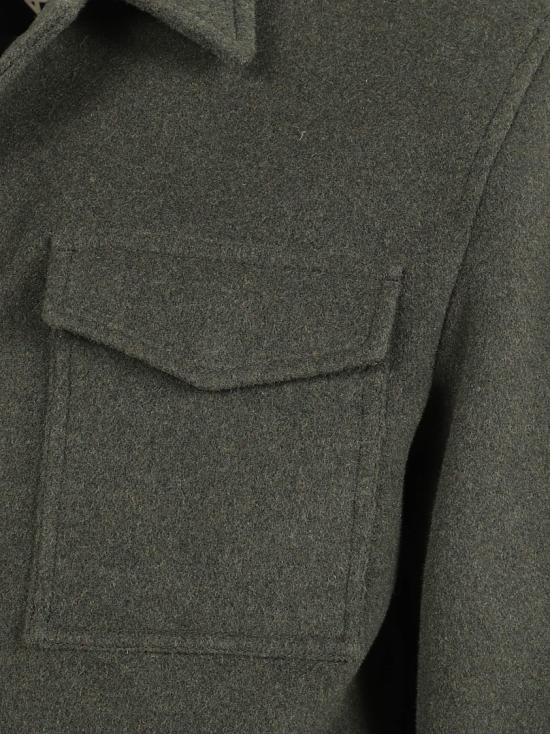 25FW 에르노 소프트 울 필드 자켓 FI000138U33475R7740 Grey - HERNO