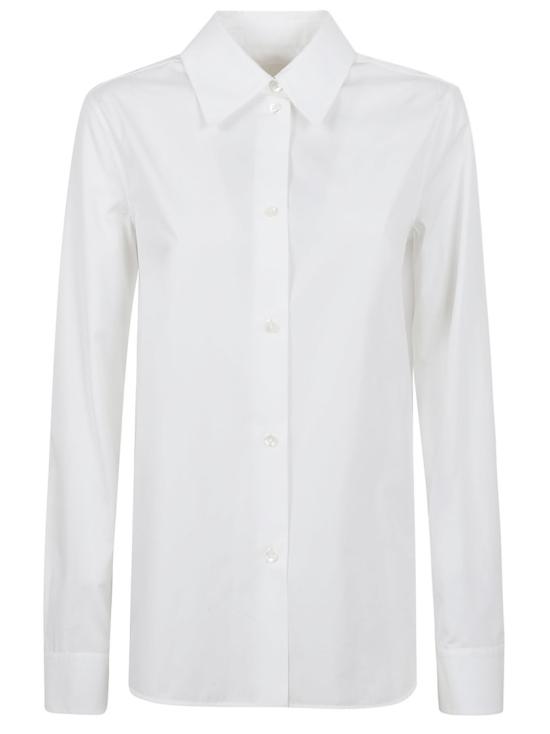 25FW 질샌더 셔츠 J04DL0003J45001100 White