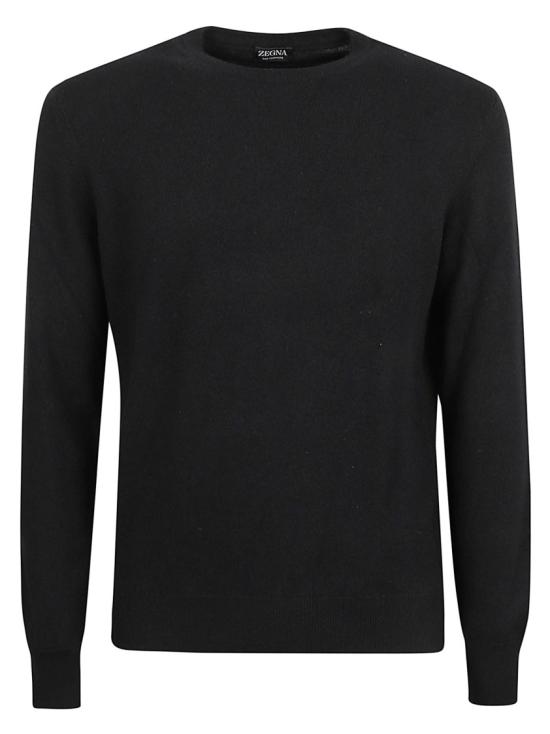 25FW 에르메네질도제냐 스웨터 E8K10110K09 Black