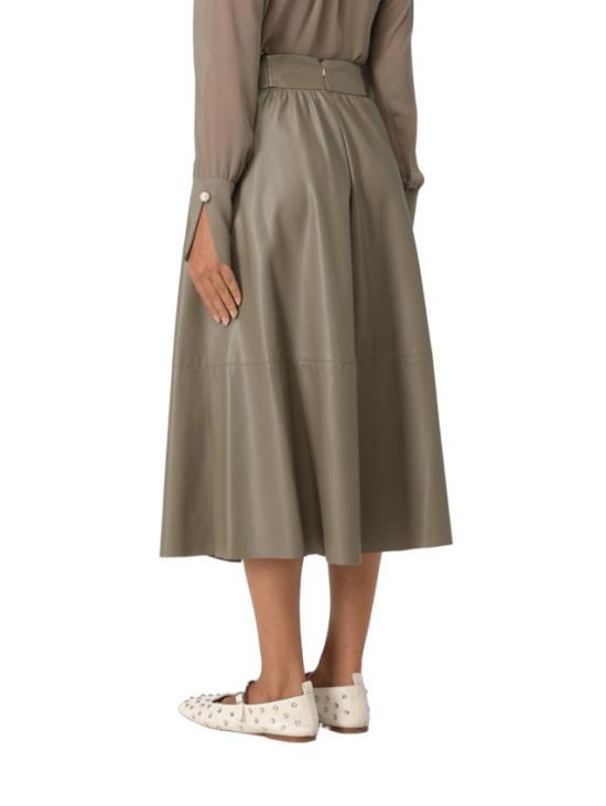 25FW 리우조 롱 스커트 CF5015 E0624 Neutrals - LIU JO