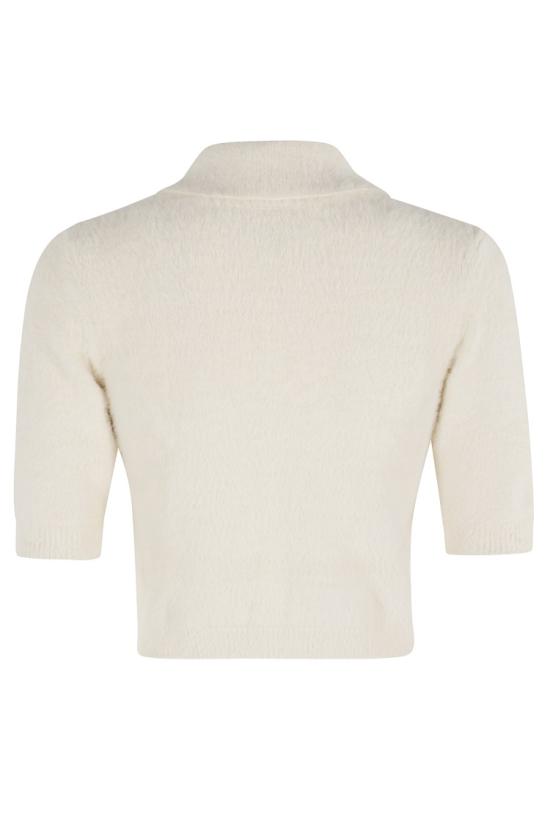 25FW 엘리자베타프랜치 가디건 MK53T57E2 097 White - ELISABETTA FRANCHI