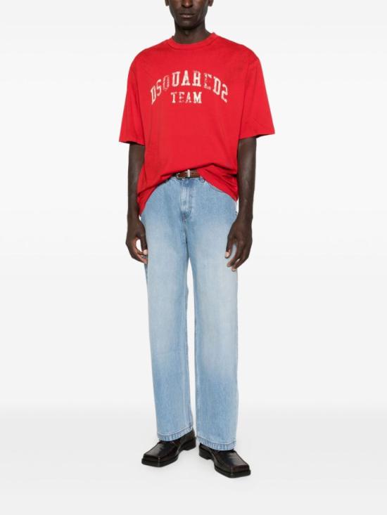 25FW 디스퀘어드2 반팔 티셔츠 S71GD1602 Red - DSQUARED2