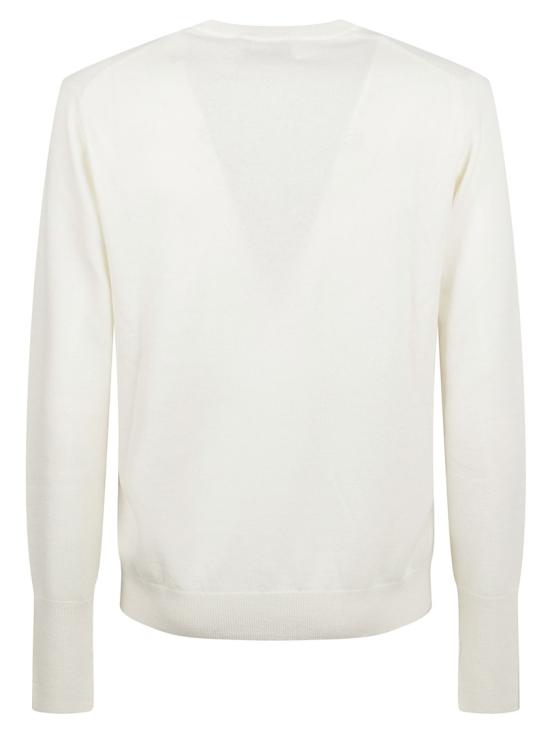 25FW 발렌타인 스웨터 B2P00012KA898198 White - BALLANTYNE