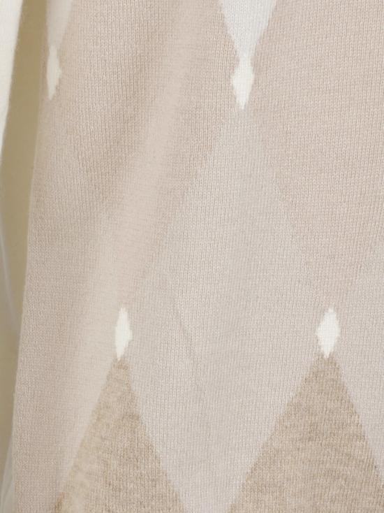 25FW 발렌타인 스웨터 B2P00012KA898198 White - BALLANTYNE