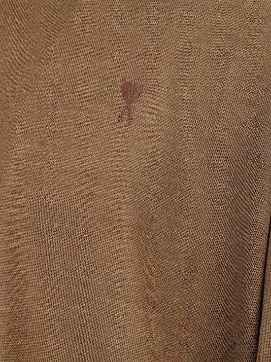 25FW 아미 스웨터 HKS834KN0066216 Brown - AMI