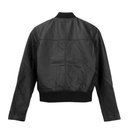 25SS 오피신 제네랄 봄버 자켓 S25WLTR550 BLACK Black - OFFICINE GENERALE