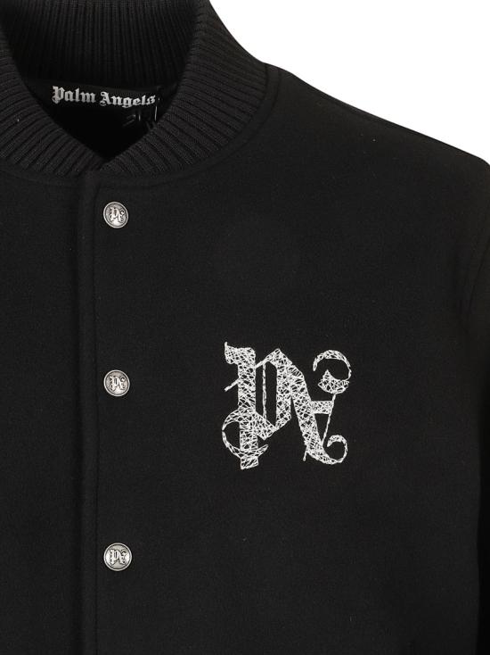  팜앤젤스 봄버 자켓 PMEK003R24FAB0011003 Black - PALM ANGELS