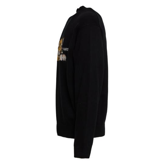 25FW 겐조 스웨터 FF65PU7503LI Black - KENZO