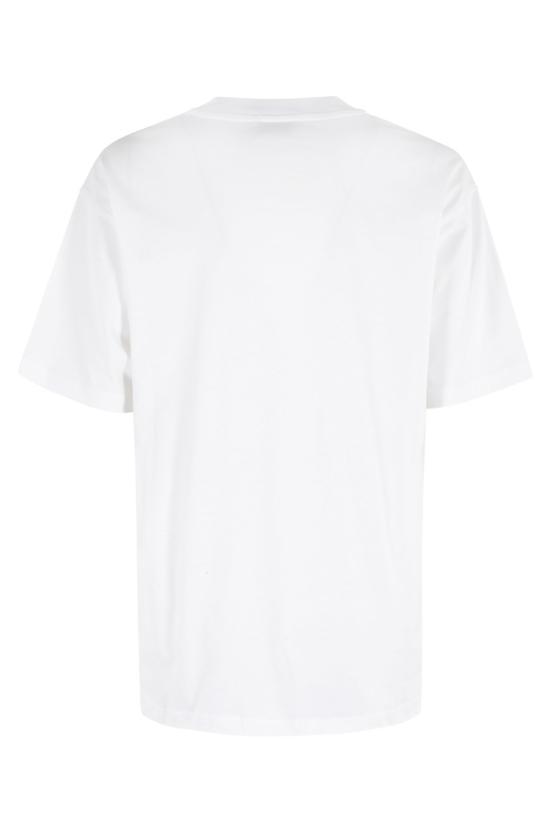 25FW 모스키노 반팔 티셔츠 A07195441 097 White - MOSCHINO