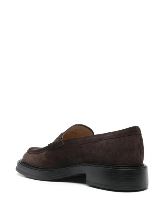 25FW 토즈 스웨이드 페니 로퍼 XXM61K0AI40RE0S800 Black - TODS