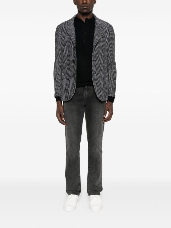 25FW 엠포리오 아르마니 수트 자켓 EM000438AF19383 FC079 Grey - EMPORIO ARMANI