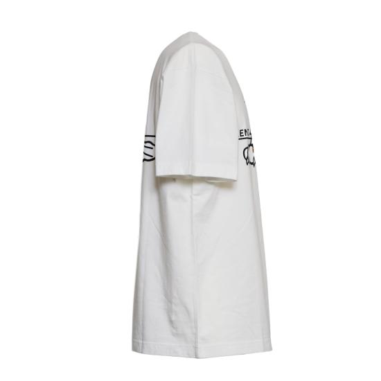 25FW 겐조 반팔 티셔츠 FF65TS4514SG White - KENZO