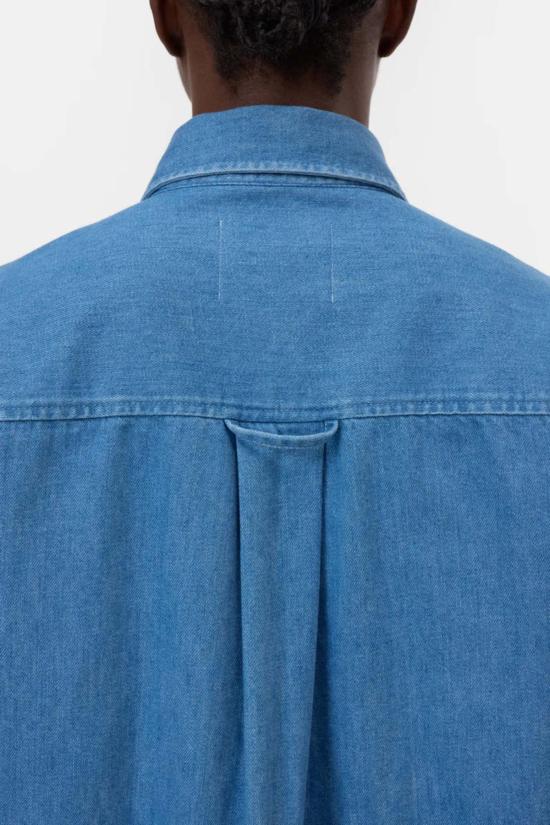  클로즈드 데님 셔츠 닫힌 크롭 데님 셔츠 - CLOSED